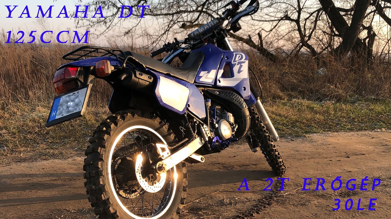 Yamaha DT 125 bemutató