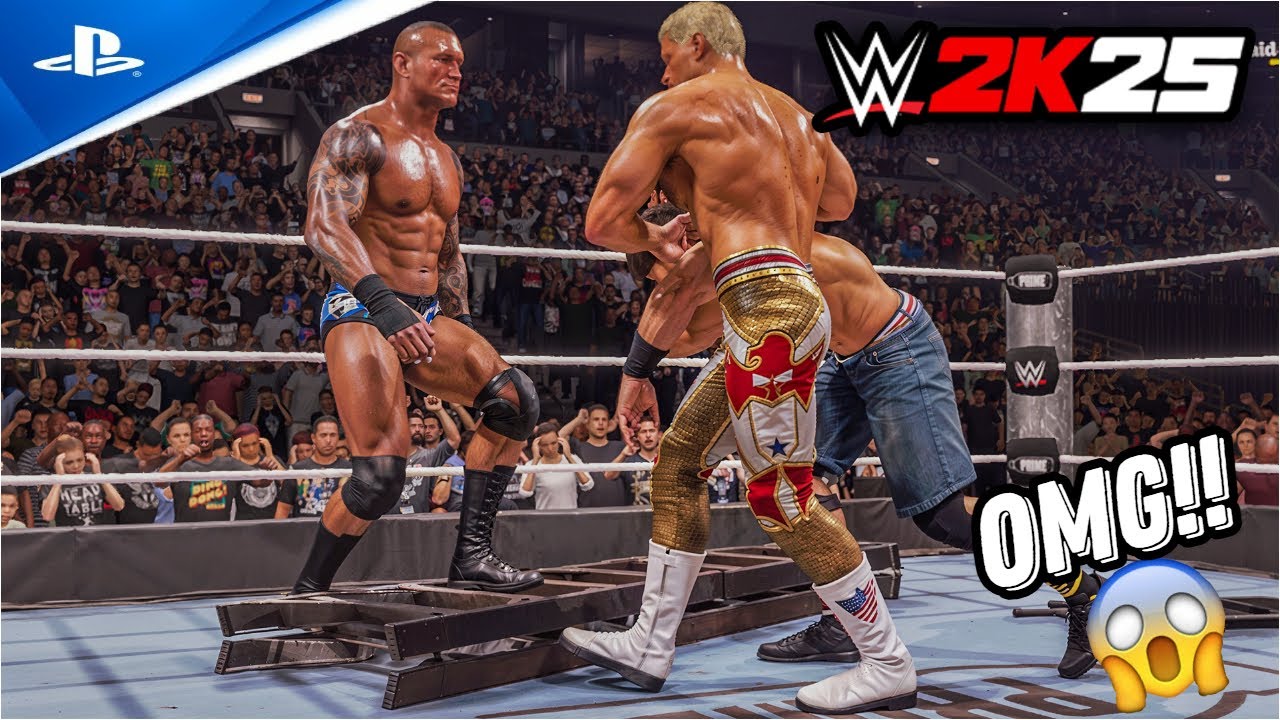 WWE 2K25: Randy Orton vs John Cena vs Cody Rhodes – Money in the Bank Match!