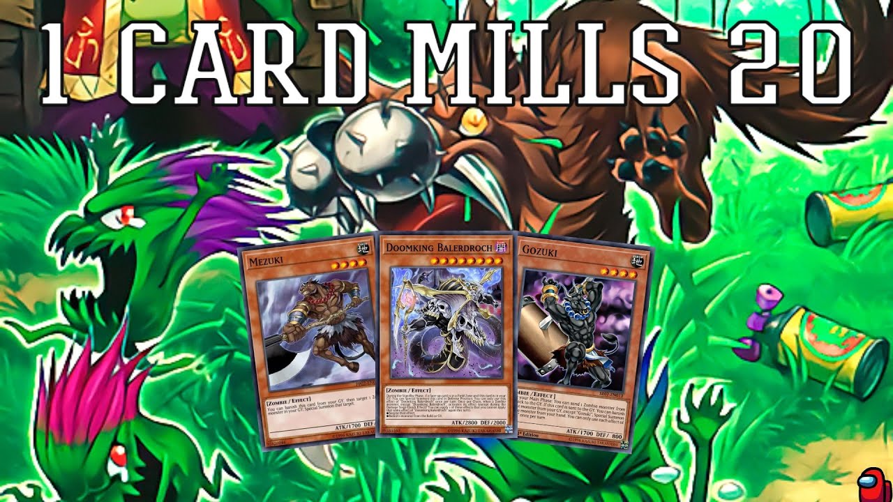 Groundbreaking Zombie Grass 60 Card Deck Profile 2024