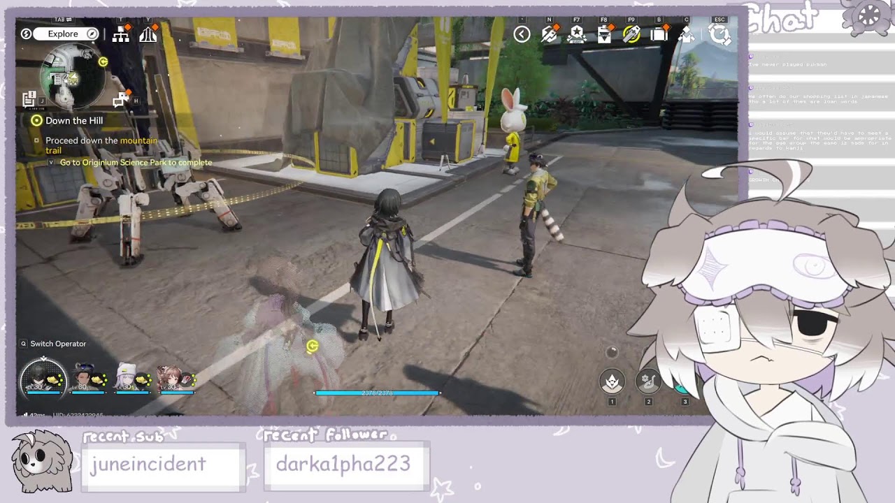 [eepy vtuber] just shartin but also arknights [arknights enfield]