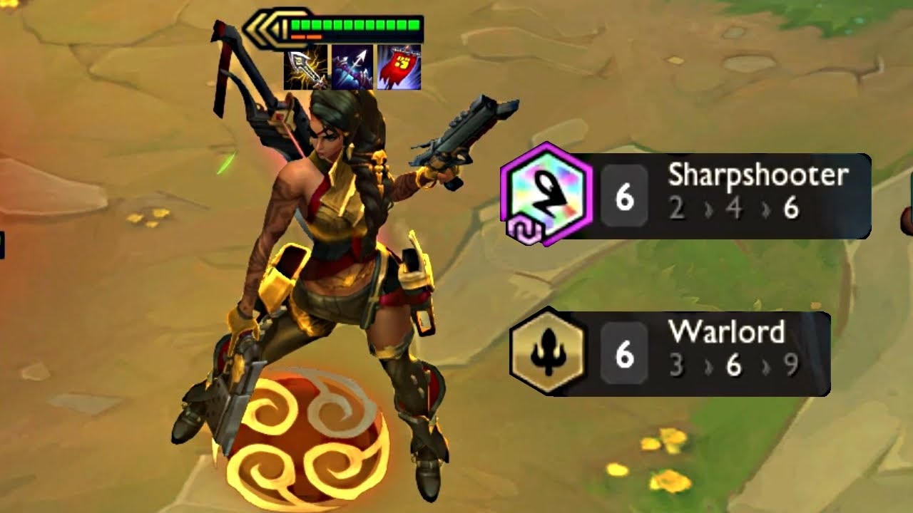 3 STAR SAMIRA SHRED EVERYONE | 6 Sharpshooter 6 Warlord | Teamfight Tactics