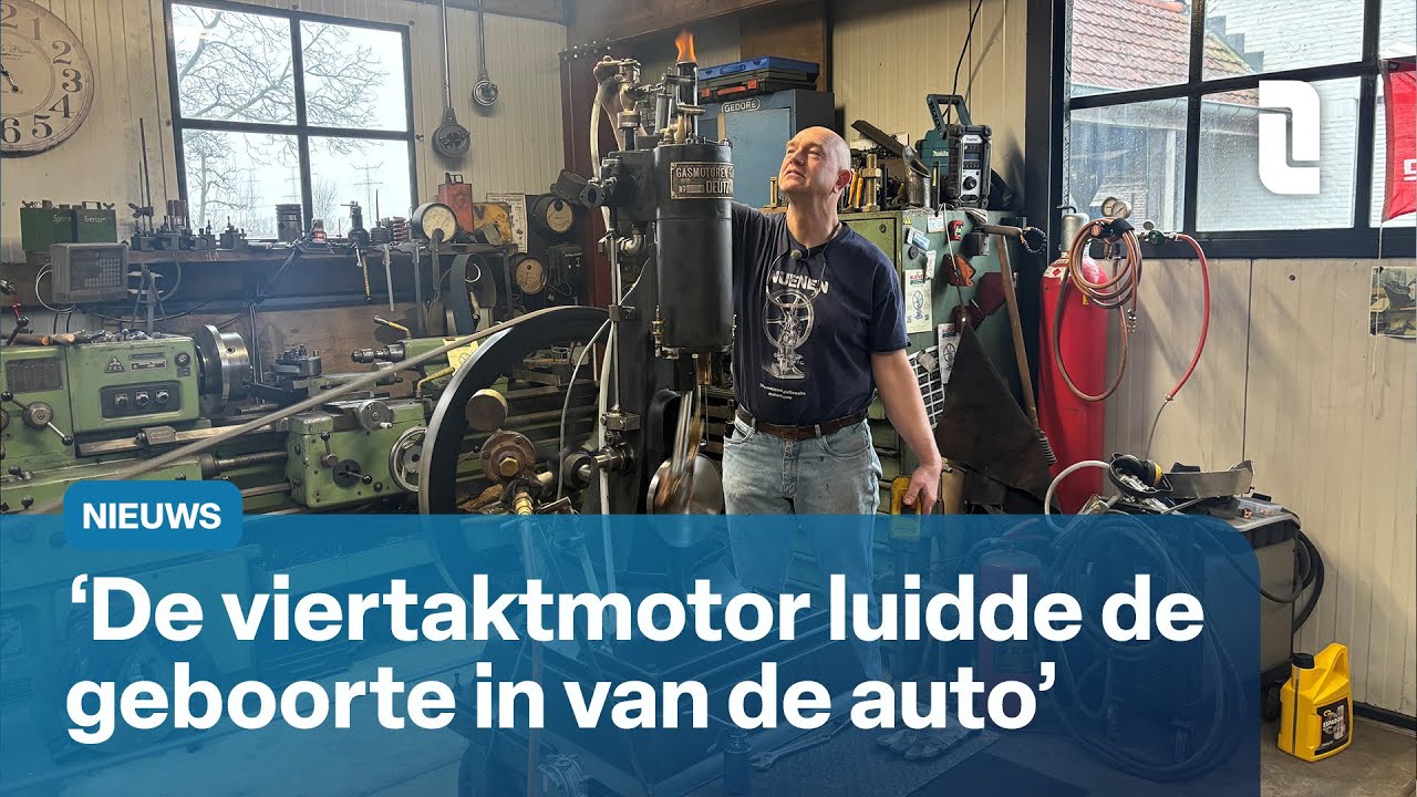 Siersmid uit Heel bouwt 'moeder van alle verbrandingsmotoren' perfect na | L1 Nieuws