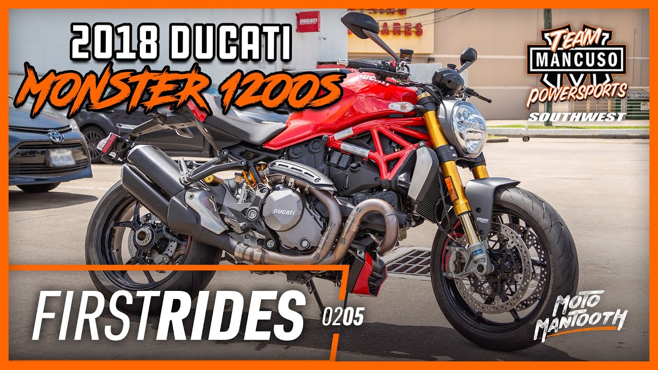 First Rides | 2018 Ducati Monster 1200S First Ride & Review