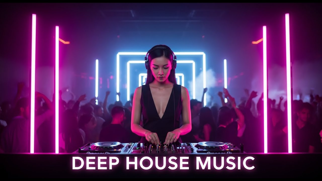 Deep House Club Flow ⚡ Deep Bass House Beats for Party Nights and Dance Groove