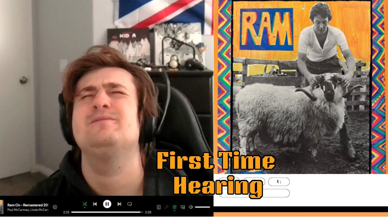 First Time Hearing Ram by Paul & Linda McCartney (Full Album)
