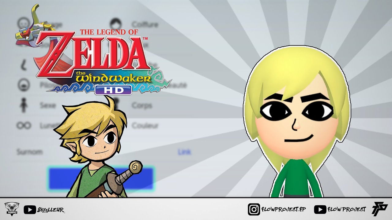 TOON LINK MII TUTORIAL - Nintendo Switch