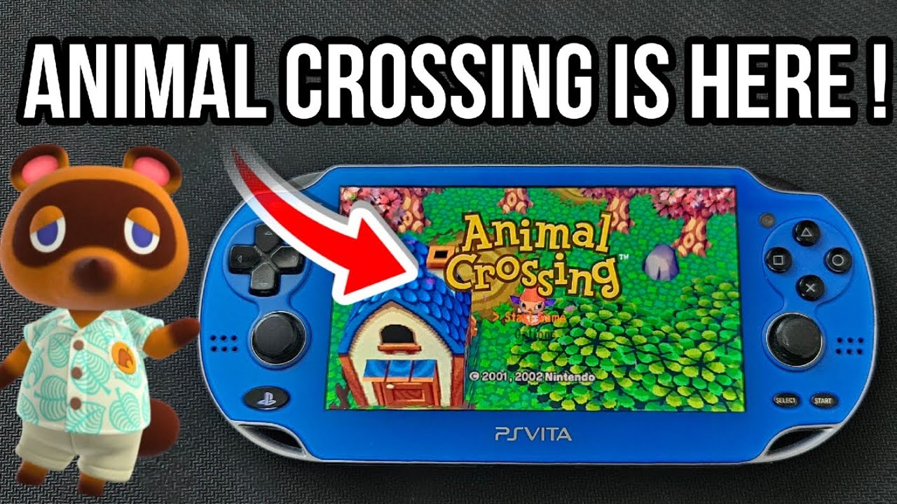 Animal Crossing (GameCube) on PS Vita via VitaGL is AMAZING +PSP SF 3rd Strike + Draftiny+Leftovers