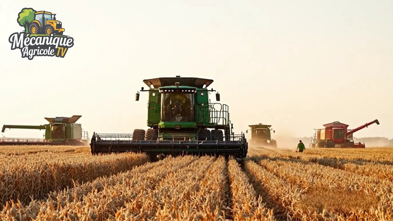 Les Machines Agricoles Lourdes Qui Domptent Les Champs Avec Une Performance Époustouflante