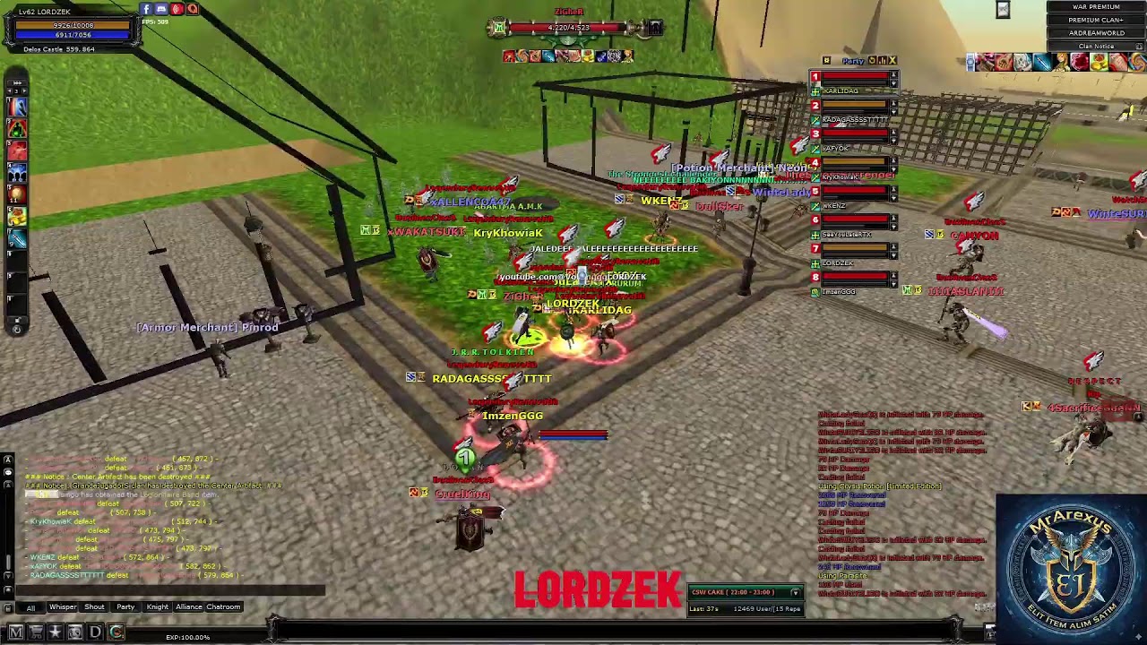 LORDZEK MELE  CSW 22:00 📢   PK 🔥62/1 Pk ServerTrailer #ardreamworld  PK  !🥇 ️#knightonline