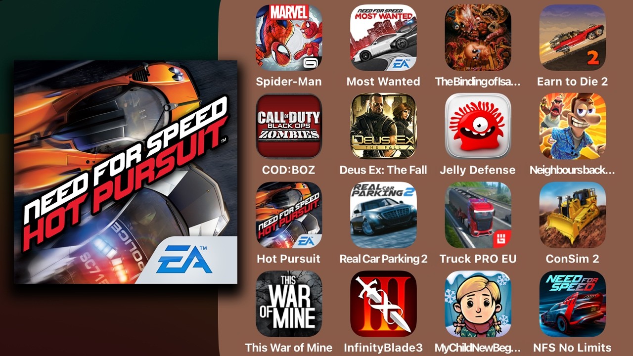 Need for Speed: Hot Pursuit - iPad Pro Game Review - Gameplay, Walkthrough (iOS, Android)