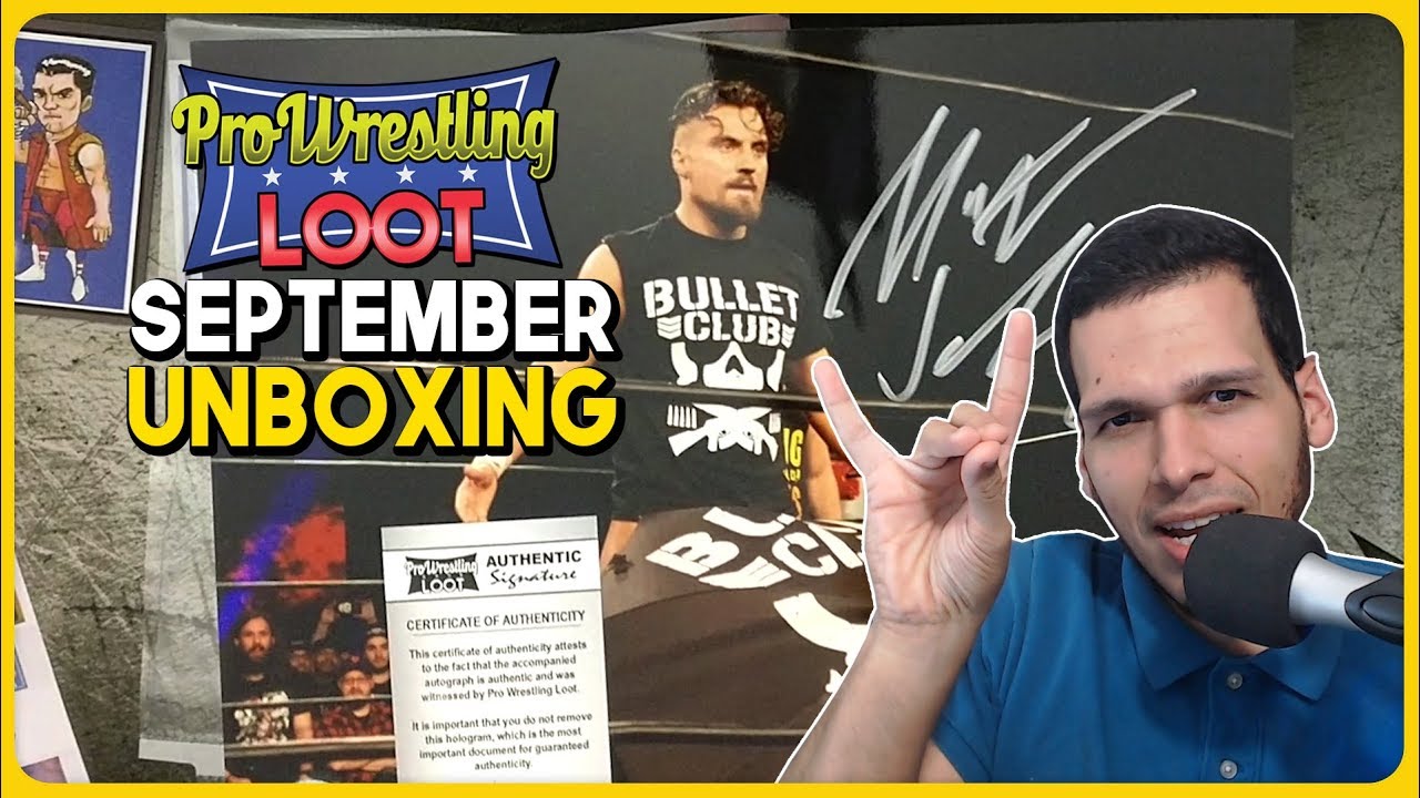 Pro Wrestling Loot UNBOXING (SEPTEMBER 2017) Final BT! Unboxing