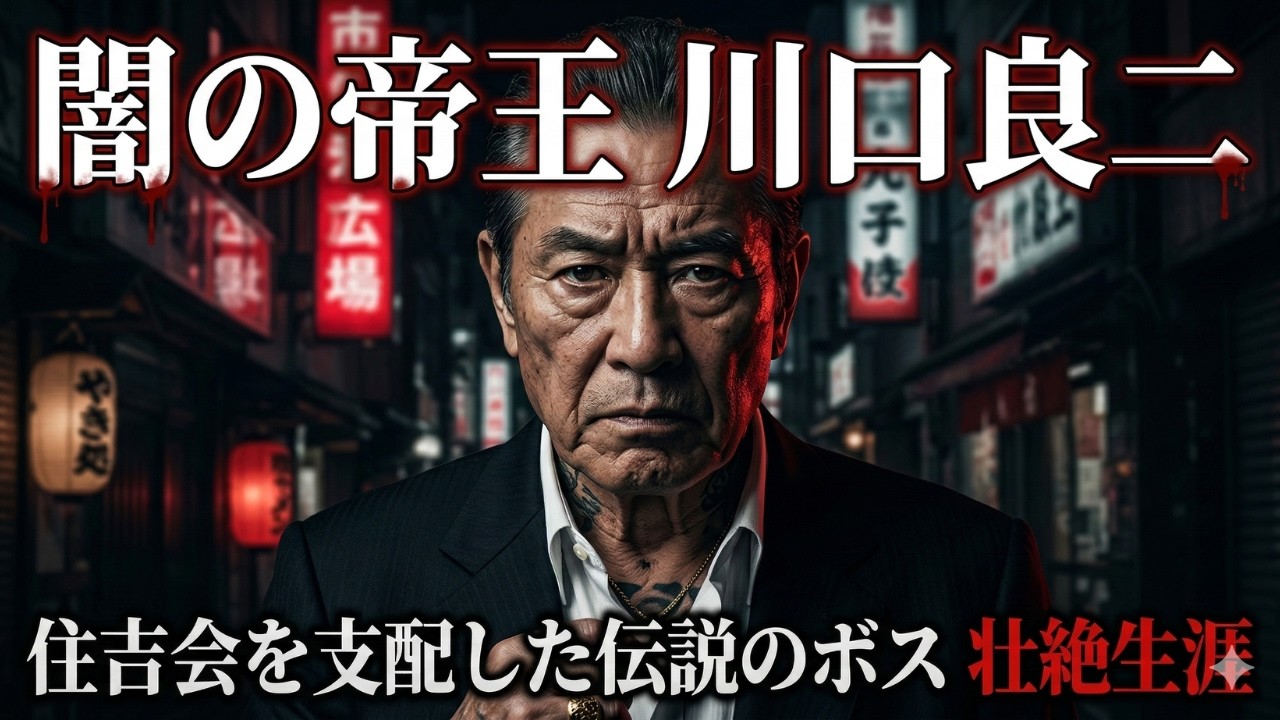 住吉会を牛耳った闇の帝王・川口良二の壮絶生涯【実録ヤクザ】