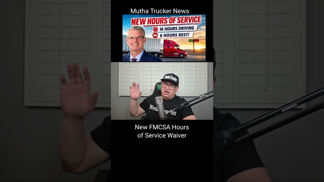 FMCSA Hours of Service- 16 Hrs Driving, 6 Hrs Rest Waiver