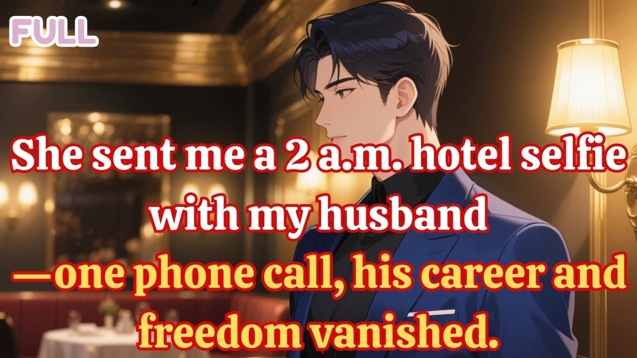 She sent me a 2 a m  hotel selfie with my husband—one phone call, his career and freedom vanished