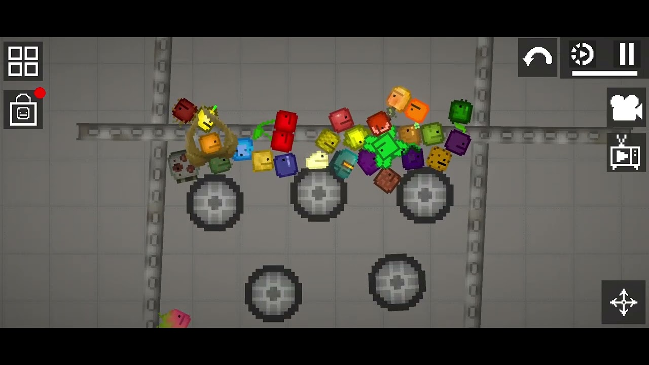 Melon sandbox marble race 4