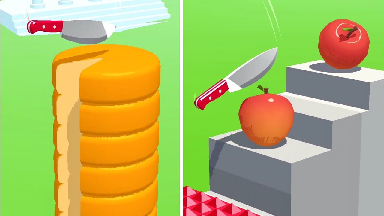 Slice It All Gameplay! Satisfying and Relaxing ASMR Slicing Video NEW UPDATE