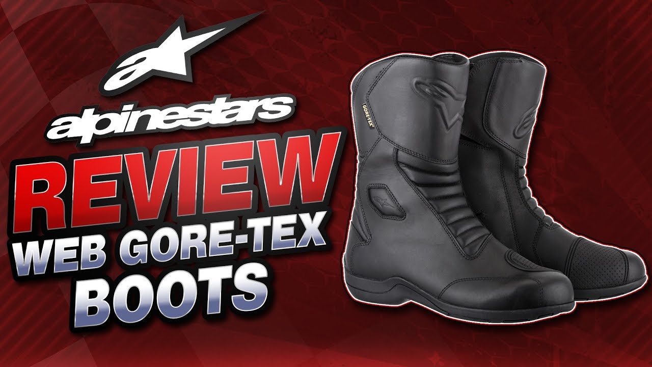 Alpinestars Web Gore-Tex Riding Boot Review from Sportbiketrackgear.com