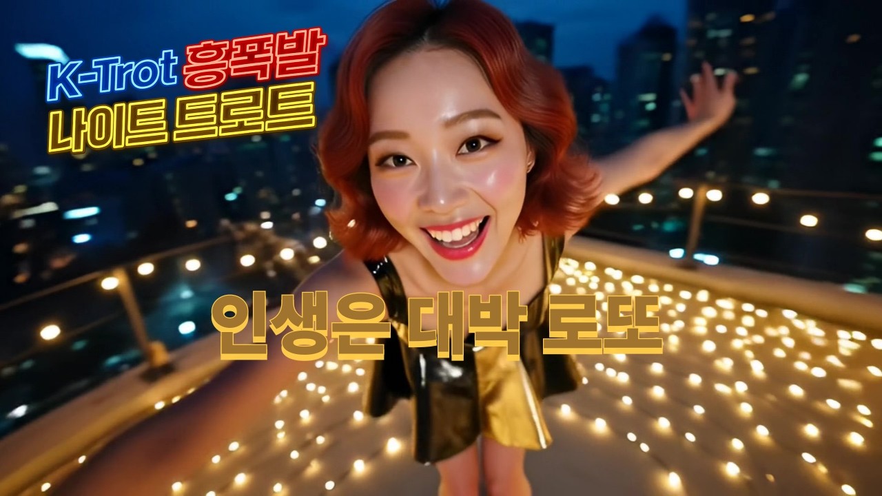 [Dance Trot] 인생은 대박 로또 🎧 당첨 기운 팍팍! 스트레스 싹 날려버릴 역대급 댄스 💃 인생 역전 흥 폭발 나이트 댄스 🎬 AI Generated