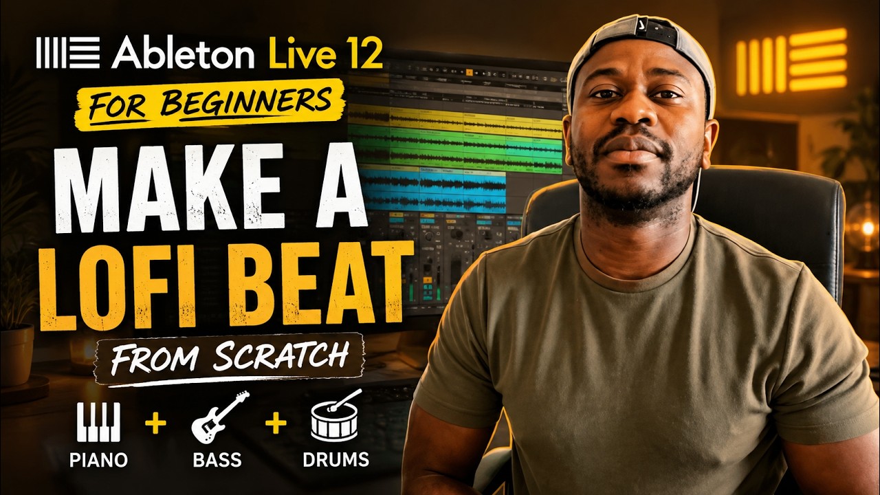 Ableton Live 12 для начинающих &mdash; Создаем Lo-Fi бит с нуля