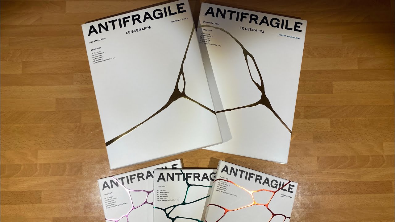 Unboxing ANTIFRAGILE de Le sserafim | HYPE MÁXIMO!!! | En español