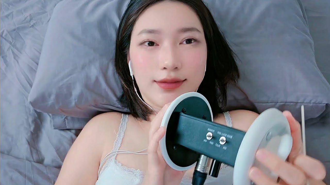 ASMR Fluffy Ear Cleaning 🦻 From Ear To Ear