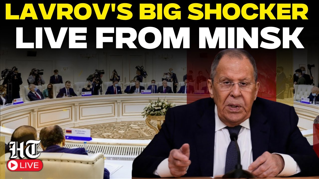 Lavrov Speech Live | Sergei Lavrov Makes Big Statement | III Minsk International Conference |Russia