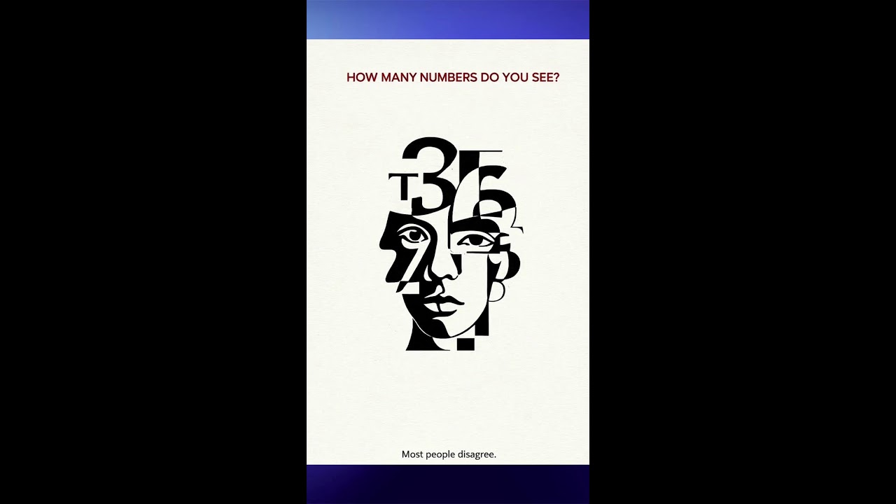 Live; How Many Numbers do you see? Most People Will Miss it