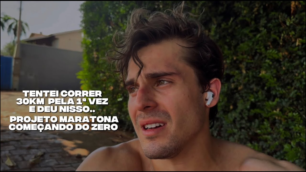 Tentei correr 30KM pela PRIMEIRA vez e deu nisso... Projeto Maratona 2026 Começando do ZERO Ep. 3