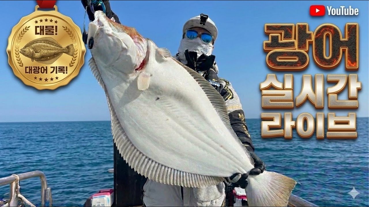 4/16일 군산 샤크호 광어