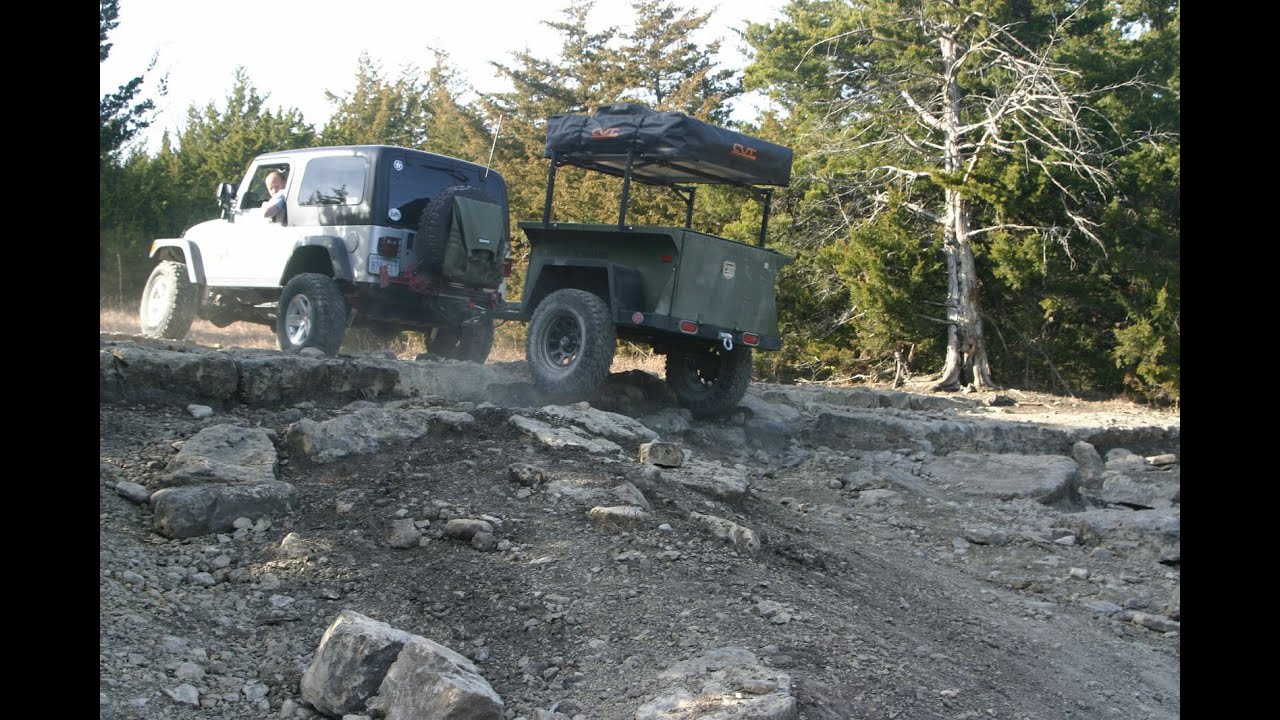 Off-Roading Redefined: Rugged N' Ready Trailer vs. Harsh Terrain!