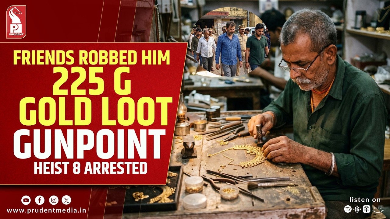 Friends Turn Masterminds in Gold Heist on Way to Goa; Eight Arrested