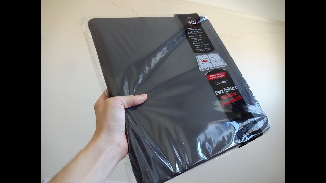 Ultra Pro Deck Builder's Premium PRO Binder - Review / Unboxing - MTG