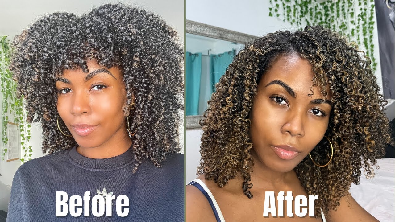 New Hair | Blonde Pintura Highlights on my 3c/4a Curls