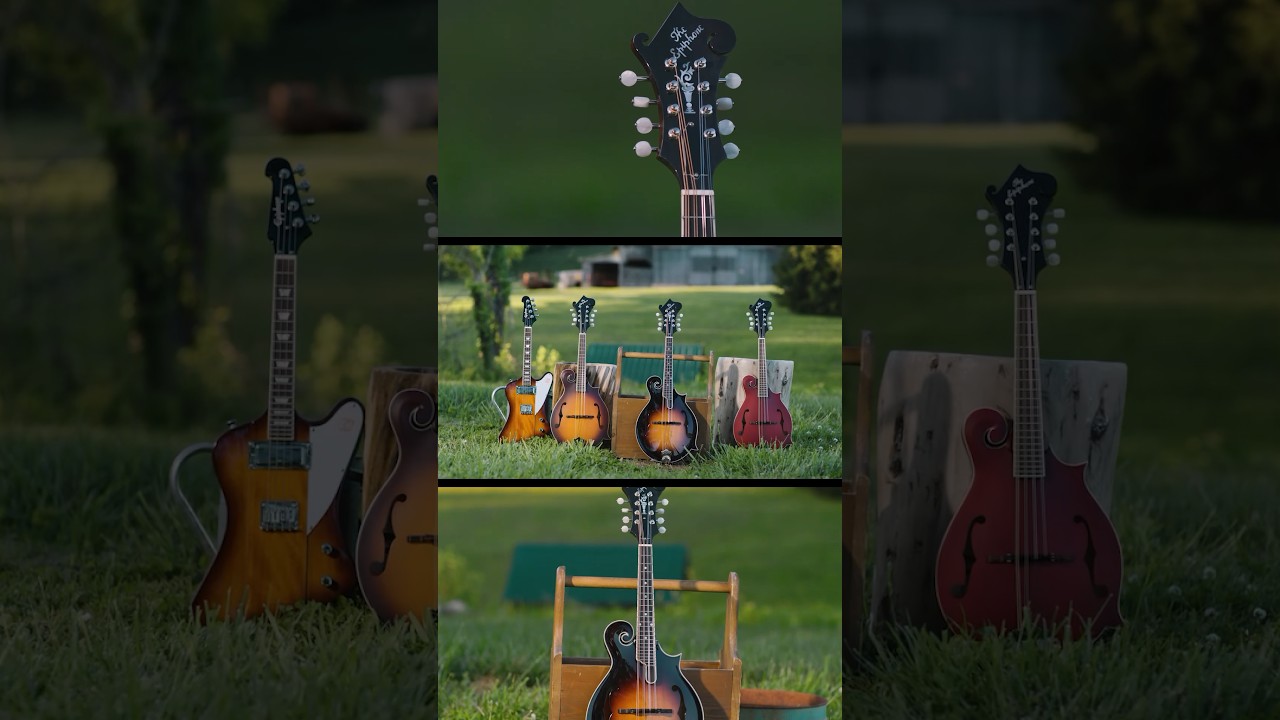 NEW Epiphone Bluegrass Collection Banjos & Mandolins ft Charlie Worsham & Wyatt Ellis