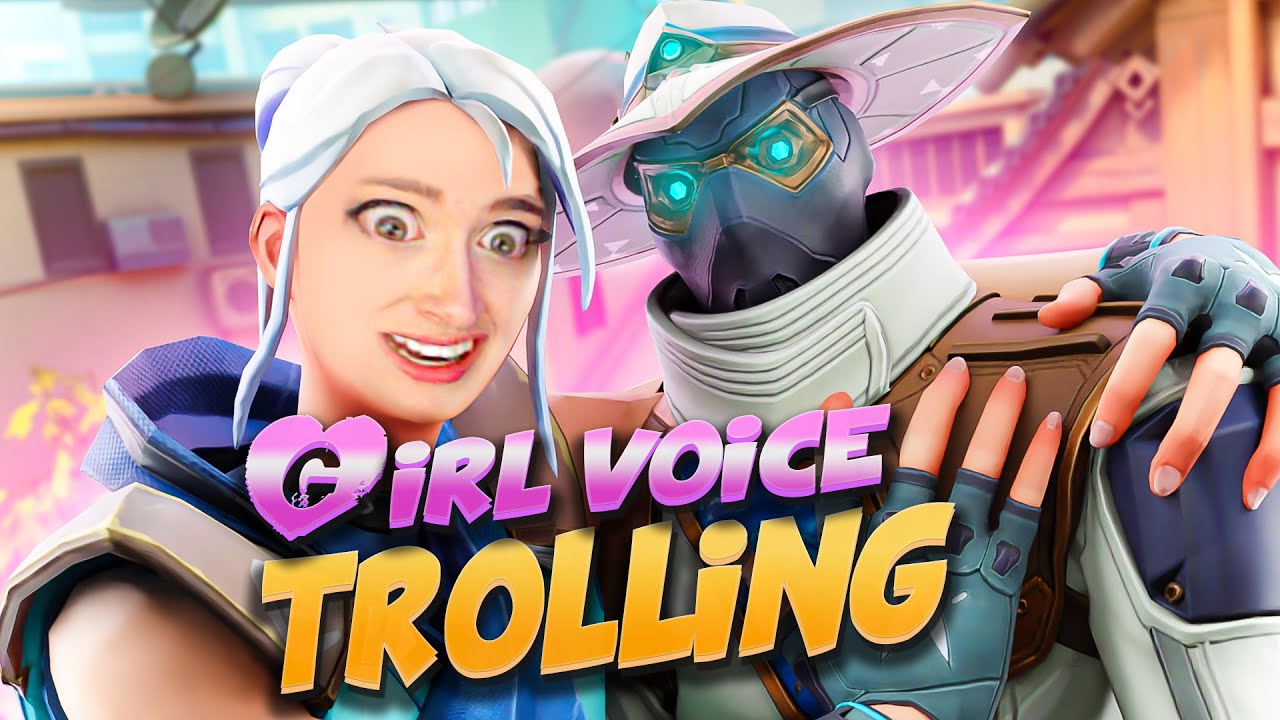 Girl Voice Trolling CYPHER Voice Actor In VALORANT! (Ft. Nibori)