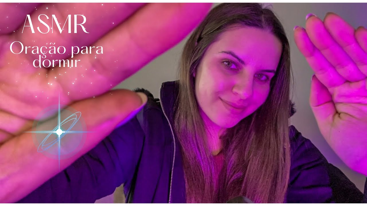 ASMR - ORAÇÃO PODEROSA para DORMIR, RELAXAR, ACALMAR ANSIEDADE | Sons em camadas ✨