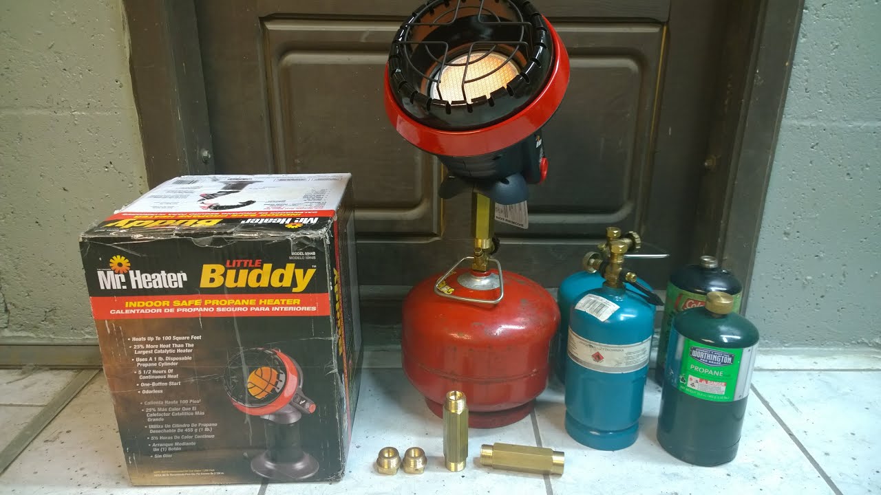 Mr. Heater Little Buddy  - butla turystyczna - cz 1