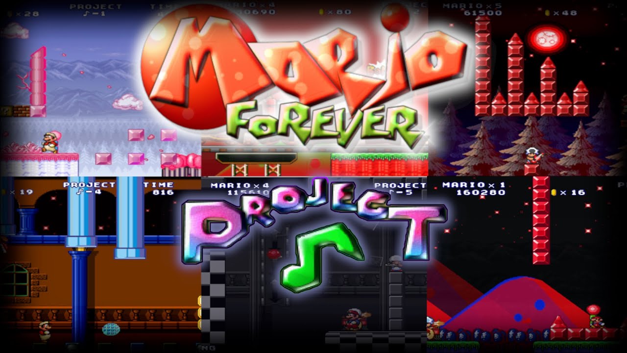 Mario Forever Project Musicale 1.0 (By Phantom Sapphire) Gameplay