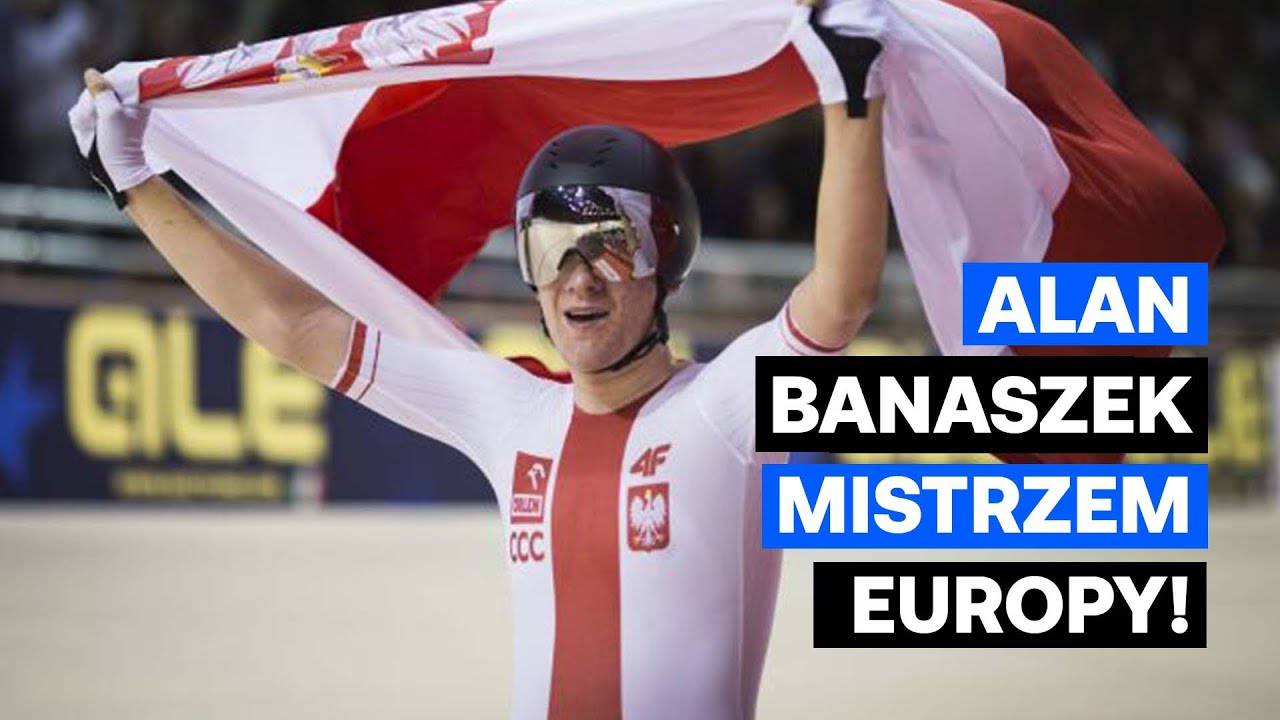 Alan Banaszek ZŁOTYM MEDALISTĄ mistrzostw Europy w omnium!
