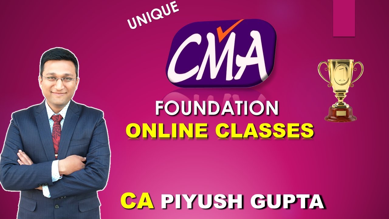 CMA Foundation Free Online Classes Lectures | Best CMA Foundation Classes Online