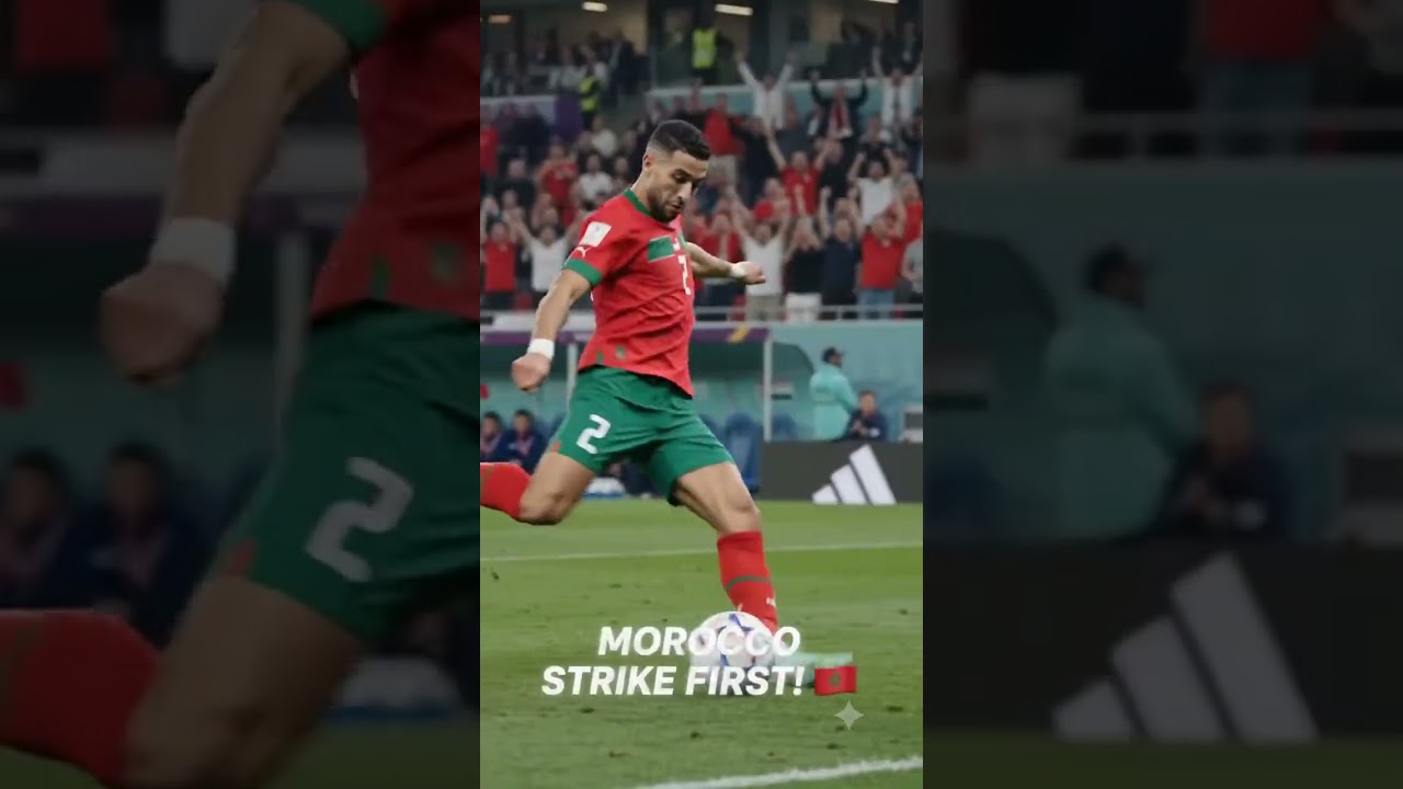 Morocco First Goal vs Scotland | FIFA World Cup 2026