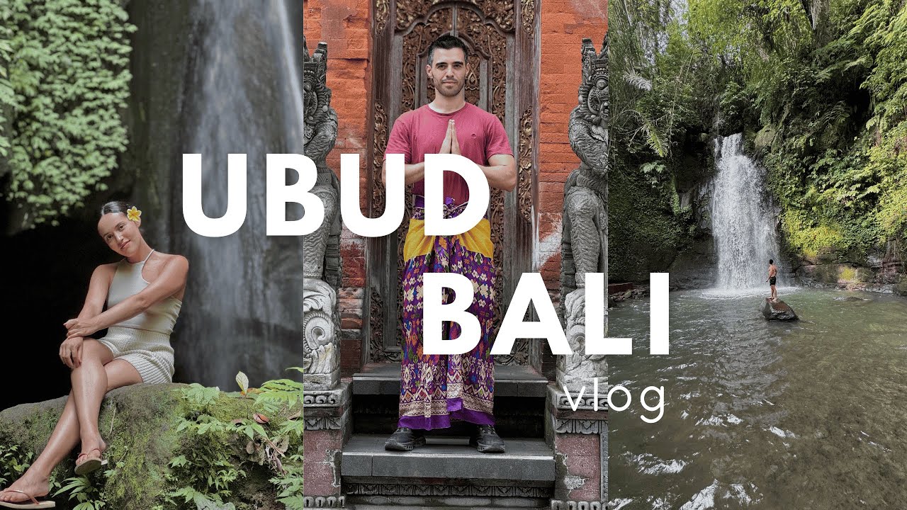 Ubud en 1 día: arrozales, cascadas, templos y el café más caro del mundo (4K)| BALI | Pame y Jorge