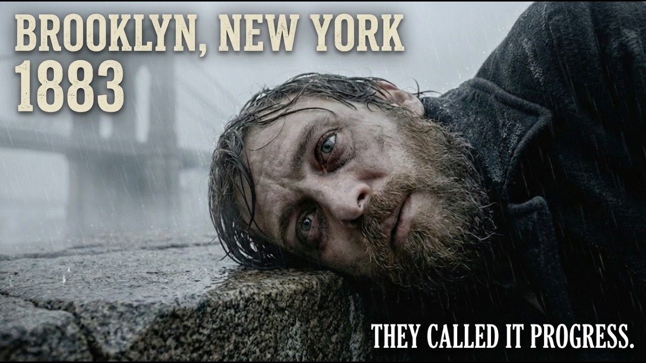 Brooklyn Bridge 1883: Men Died 50 Feet Underwater So You Could Cross It (AI Reconstruction)