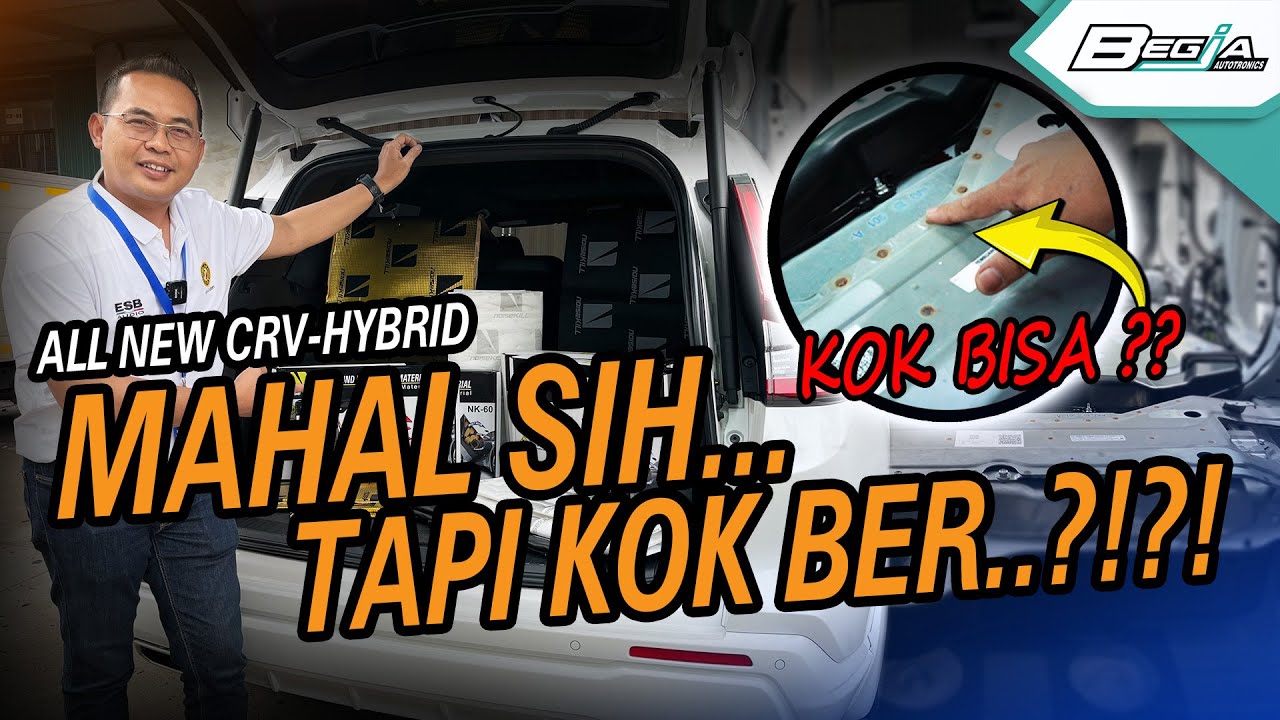 HONDA ALL NEW CRV HYBRID UPGRADE FULL PEREDAM DARI NOISEKILL | KEDAP MAKSIMAL !