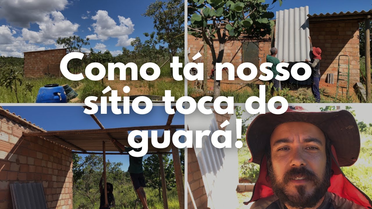 Voltamos com as obras no sítio toca do guará | construindo um sítio do zero 