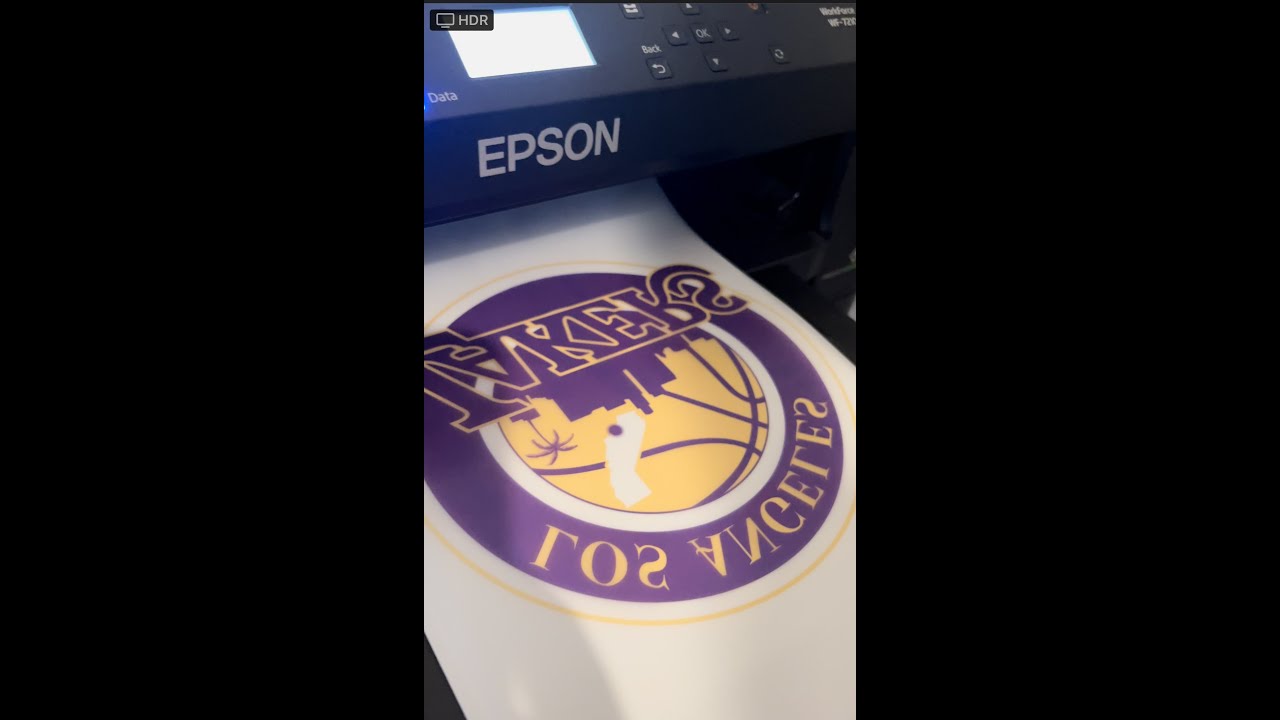 DTF Using My Epson WF 7210