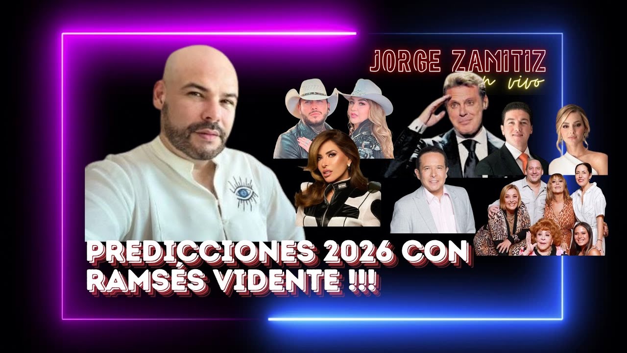 RAMSÉS VIDENTE NOS DA SUS PREDICCIONES 2026 #ramsesvidente