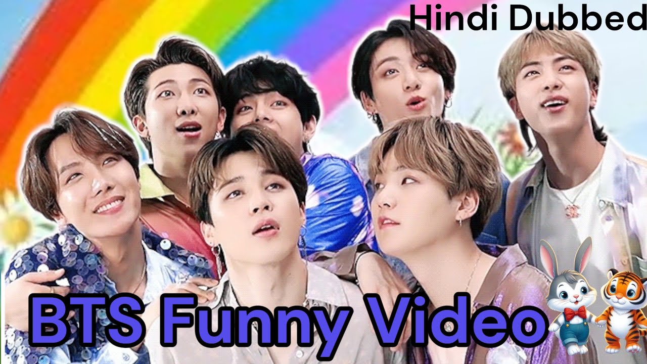 BTS Funny 😂🤣 Video Hindi Dubbed 💜//#taekook #yoonmin #namjin @Taekook.armyworld07 