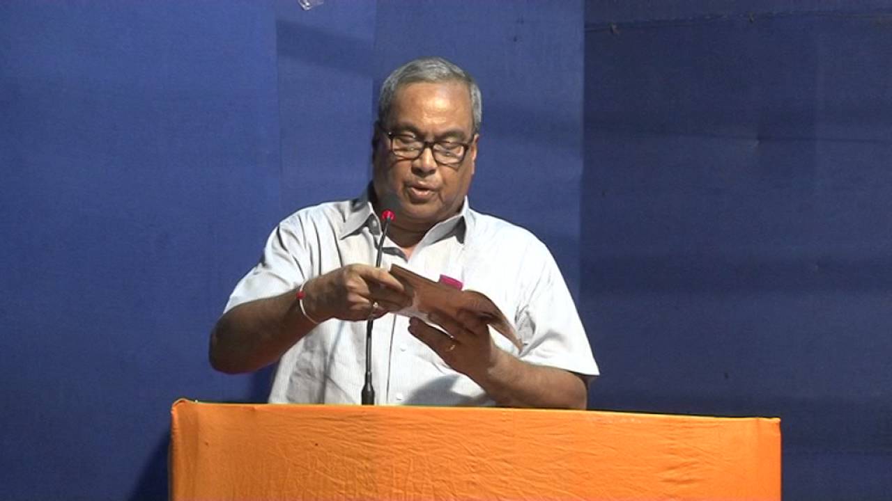 Dr Bikram Sarkar at Sojasapta Meet Part1