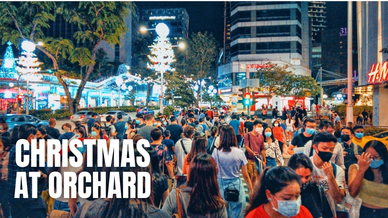 Singapore City Christmas Walk (Orchard District) in 2020